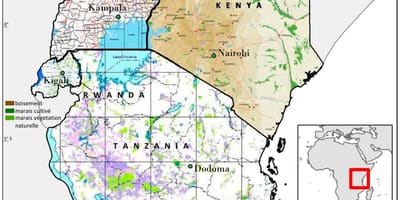 Zemljevid tanzanija za prikaz zgodovinskih znamenitosti